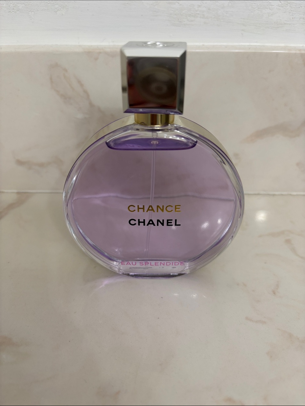 CHANEL Chance Eau Splendide - Purple and Silver Round Bottle